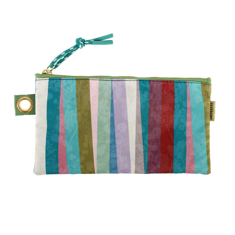 Neceser Artebene con rayas multicolor nueva temporada