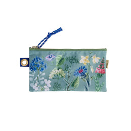 Neceser Artebene verde flores silvestres de mujer