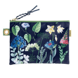 Neceser Artebene azul flores silvestres de señora