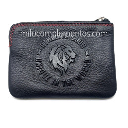 Monedero Athletic club Unique relieve de piel de chico producto oficial