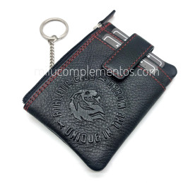 Monedero-tarjetero Athletic club Unique relieve de piel nueva colección