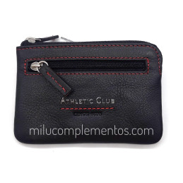 Monedero Athletic club colección Metálico de piel de hombre nueva temporada 2025 2026
