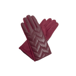Guantes táctiles burdeos de Tantrend de señora
