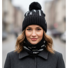 Conjunto Tantrend negro/blanco de mujer nueva temporada colección otoño-invierno 2025 2026 en tienda online