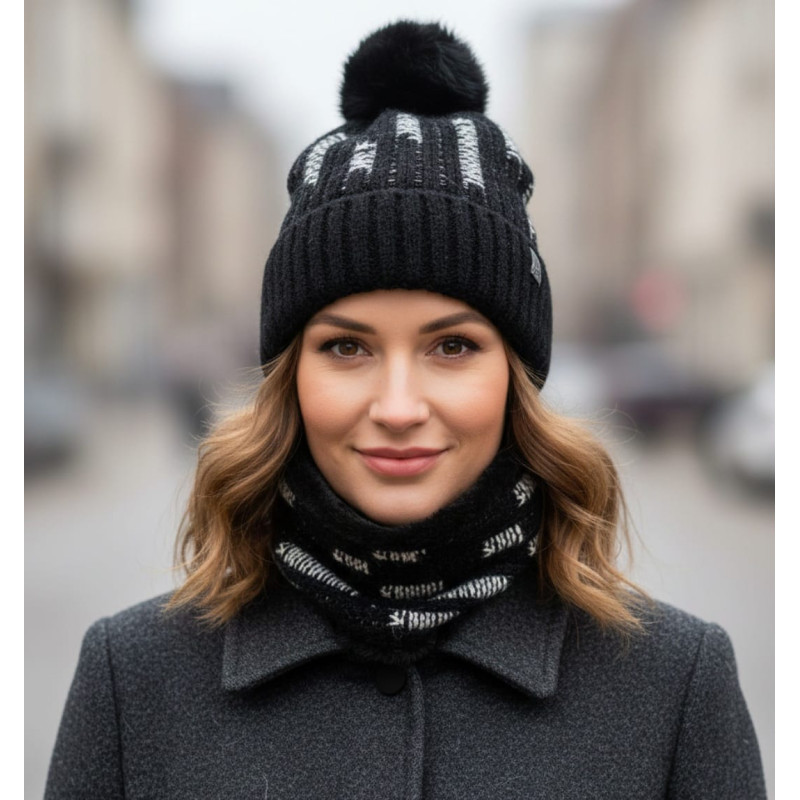 Conjunto Tantrend negro/blanco de mujer nueva temporada colección otoño-invierno 2025 2026 en tienda online