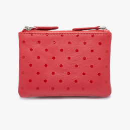 Monedero Athletic roja lunares woman de piel de chica online