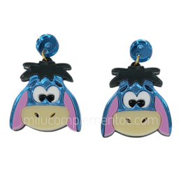 Pendientes de metacrilato IGOR efecto espejo en tienda online