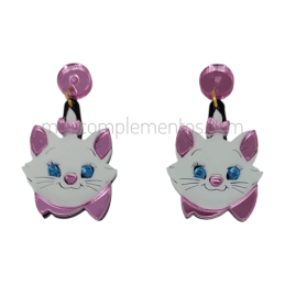 Pendientes de metacrilato MARIE efecto espejo en tienda online