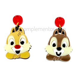Pendientes de metacrilato...