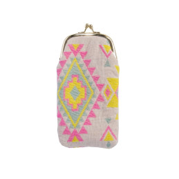 Funda gafas Artebene colores vivos rosa y amarillo primavera verano