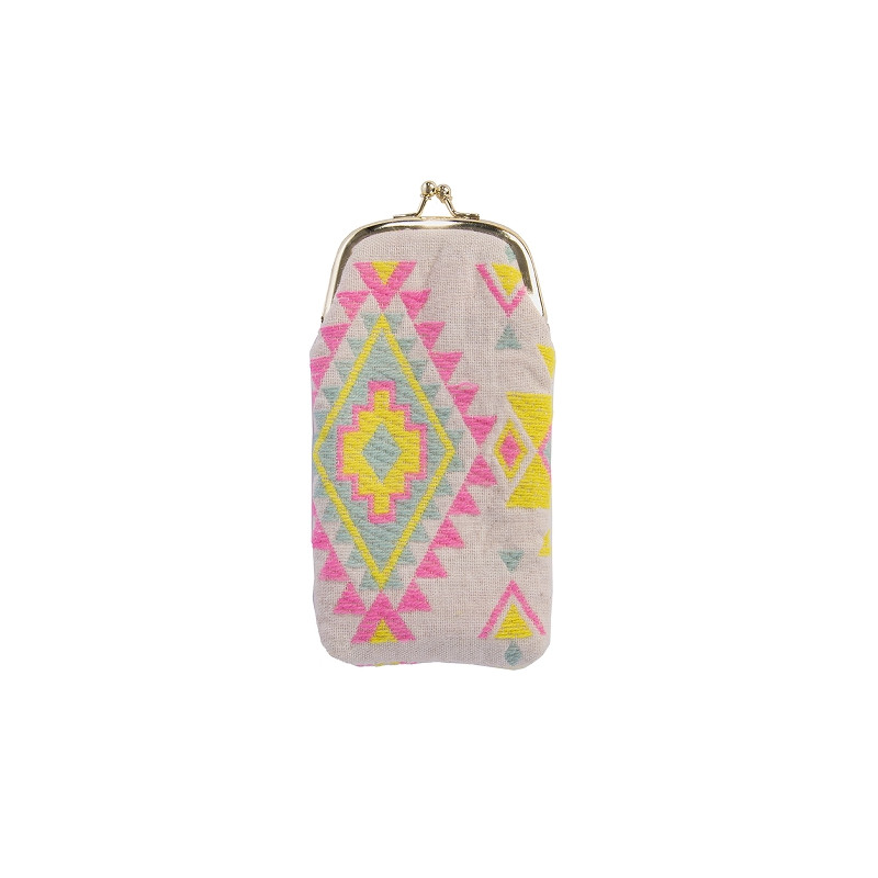 Funda gafas Artebene colores vivos rosa y amarillo primavera verano