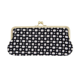Funda gafas blanco y negro de lunares Artebene