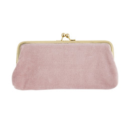 Funda gafas rosa corazón dorado Artebene primavera verano