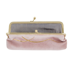 Funda gafas rosa corazón dorado Artebene de señora