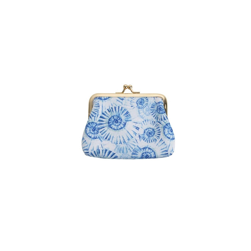 Monedero Artebene – Conchas Vintage Azul primavera verano
