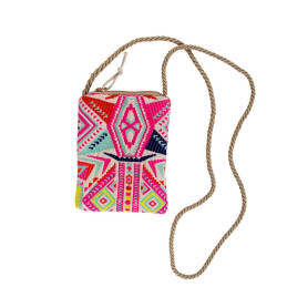 Bolso de teléfono móvil Artebene multicolor colores vivos