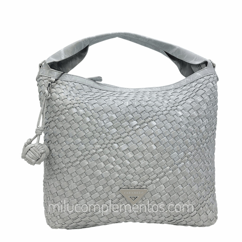 Bolso Hobo Caramelo – Colección Narda Perla de señora