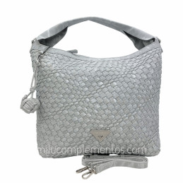 Bolso Hobo Caramelo – Colección Narda Perla doble correa