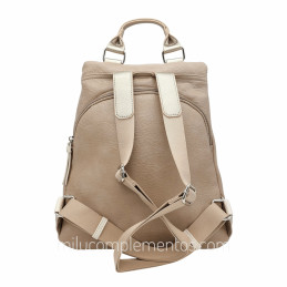 Mochila Seguridad Caramelo – Colección Neida Camel 2026