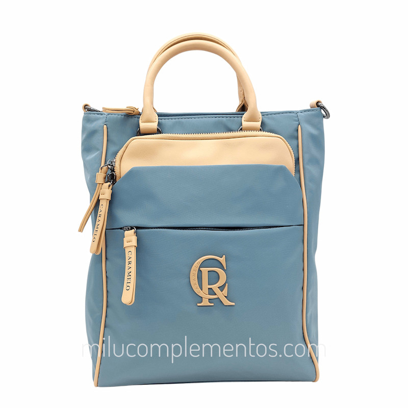 Mochila-bolso Caramelo – Colección Narell Jeans tienda online