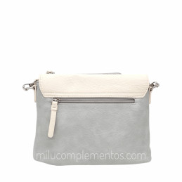 Bolso Bandolera Caramelo – Colección Neida Perla trasera