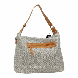 Bolso Hobo Caramelo – Colección Nazaret Kaki primavera 2026