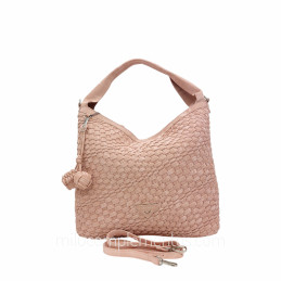 Bolso Bandolera Caramelo – Colección Narda Nude doble correa