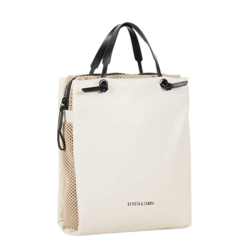 Mochila Devota & Lomba blanco roto colección Sack