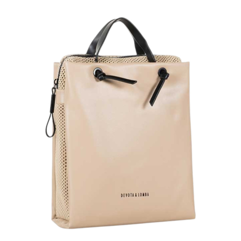 Mochila Devota & Lomba beige nueva colección Sack