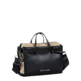 Bolso de doble asa Devota & Lomba negro