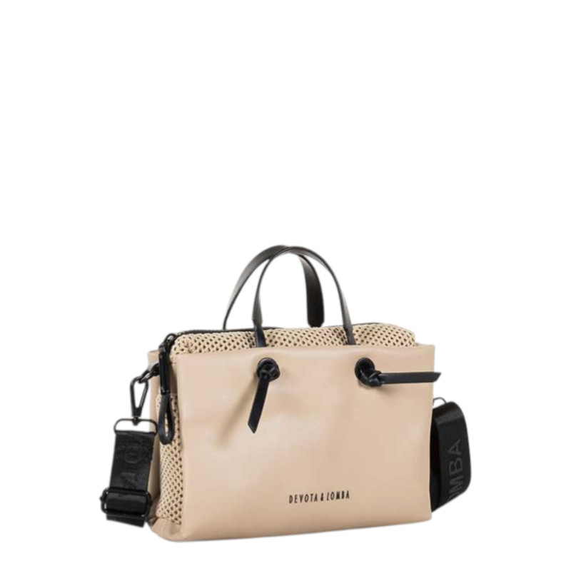 Bolso bandolera Devota & Lomba beige mini