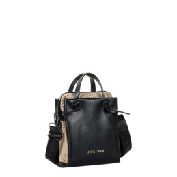 Bolso bandolera Devota & Lomba negro colección Sack