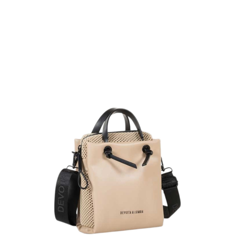 Bolso bandolera Devota & Lomba beige nueva temporada 2026