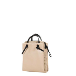 Bolso bandolera Devota & Lomba beige mini de mujer