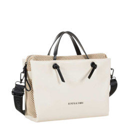 Bolso bandolera Devota & Lomba blanco roto de calidad