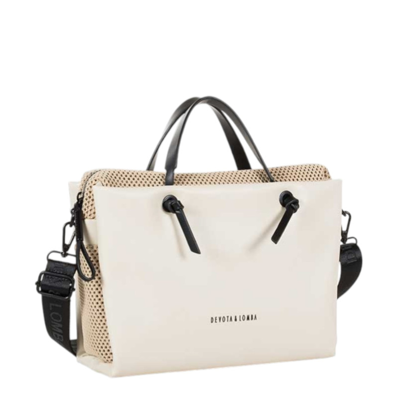 Bolso bandolera Devota & Lomba blanco roto de calidad