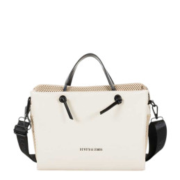 Bolso bandolera Devota & Lomba blanco roto correa ajustable