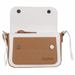 Bolso Lois Jeans marrón-blanco nueva temporada