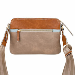 Bolso Lois Jeans beige multicolor marrón, camel, azul