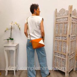 Bolso bandolera Lois Jeans marrón colección Kate