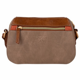 Bolso bandolera Lois Jeans marrón multicolor elegnte