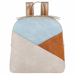 Mochila Lois Jeans beige multicolor elegante 2026