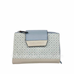 Cartera de piel napa picado Caramelo blanco roto nueva temporada 2026