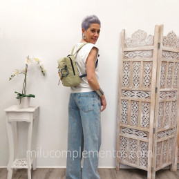 Mochila Devota & Lomba Clim menta de mujer tienda online
