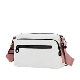 Bolso Bandolera Devota & Lomba Clim blanco roto