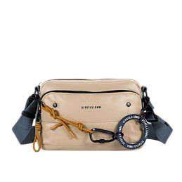 Bolso Bandolera Devota & Lomba Clim piedra con detalles de calidad