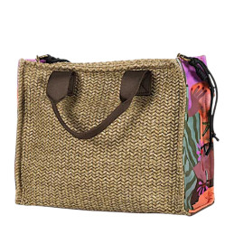 Bolso Tote/Bandolera Devota & Lomba Muse marrón