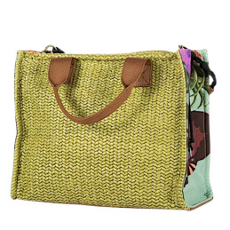 Bolso Tote/Bandolera Devota & Lomba Muse verde