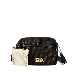 Bolso Bandolera Devota & Lomba Net negro con multiusos