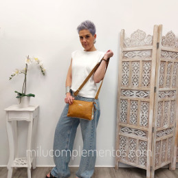 Bolso Bandolera Ventis camel de chica nueva temorada